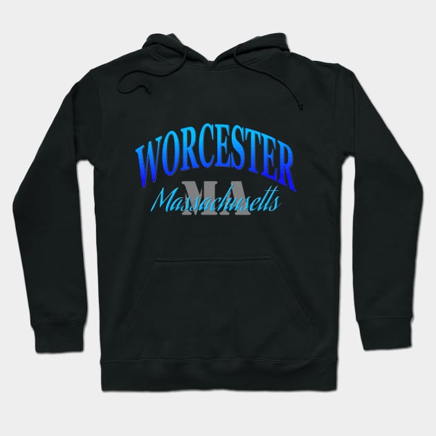 City Pride: Worcester, Massachusetts Hoodie by Naves